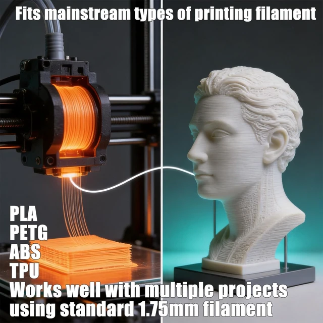 Alt view image 6 of 6 - PTFE Tube 4m 3D Printer Accessories Fit for Kobra Bambulab Vyper Mega | High-Temperature Resistant Up to 260°C, 1.75mm Filament