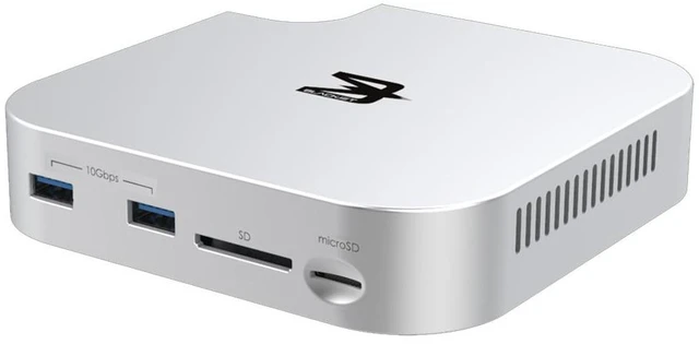 Main image of BLACKJET MiniRaiden Thunderbolt 5 Dock for Mac Mini M6/M5 Pro/M4