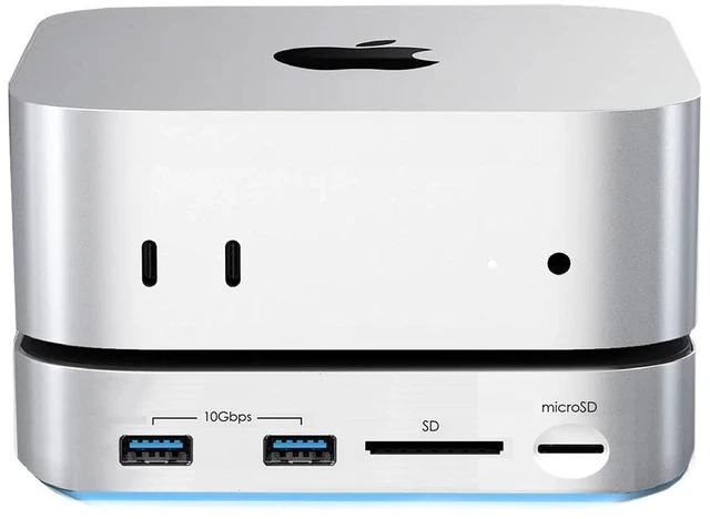 Alt view image 2 of 7 - BLACKJET MiniRaiden Thunderbolt 5 Dock for Mac Mini M6/M5 Pro/M4