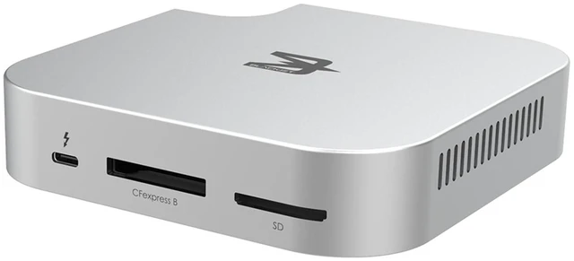Main image of BLACKJET MiniRaiden Pro Thunderbolt 5 Studio Dock for Mac Mini M6/M5 Pro/M4