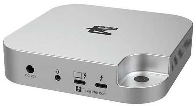Alt view image 4 of 7 - BLACKJET MiniRaiden Pro Thunderbolt 5 Studio Dock for Mac Mini M6/M5 Pro/M4