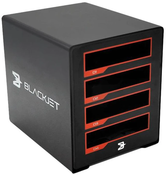 Main image of BLACKJET TX-4DS 4-Bay Thunderbolt 3 Docking System