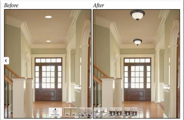 Alt view image 6 of 7 - Westinghouse 0101100 Recessed Light Converter, White