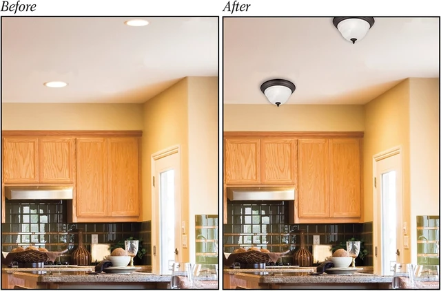 Alt view image 5 of 7 - Westinghouse 0101100 Recessed Light Converter, White