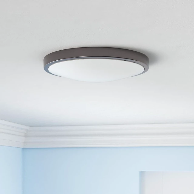 Alt view image 2 of 7 - 8-Inch LED Ceiling Lights, Round Ceiling Light Fixture,12W 880LM 80W Incandescent Equivalent(AC85V-265V),Natrual White Light for Kitchen Bathroom Dining Room Closet(2-Pack)