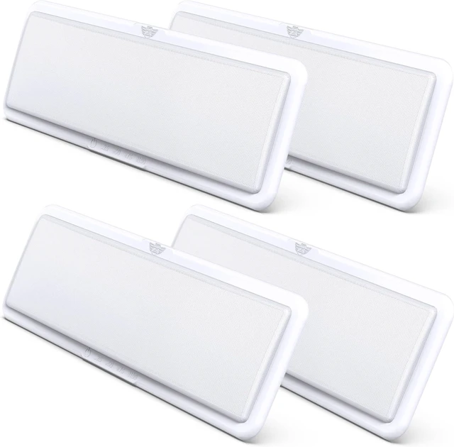 Main image of RV LED Ceiling Light Fixture 20" x 6.5" -1450 Lumen with Touch Dimmer Switch Interior Lighting for Car/RV/Trailer/Camper/Boat DC 12V Natural White 4000-4500K (4-PACK)