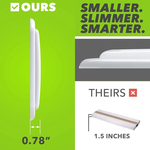 Alt view image 5 of 7 - RV LED Ceiling Light Fixture 20" x 6.5" -1450 Lumen with Touch Dimmer Switch Interior Lighting for Car/RV/Trailer/Camper/Boat DC 12V Natural White 4000-4500K (4-PACK)