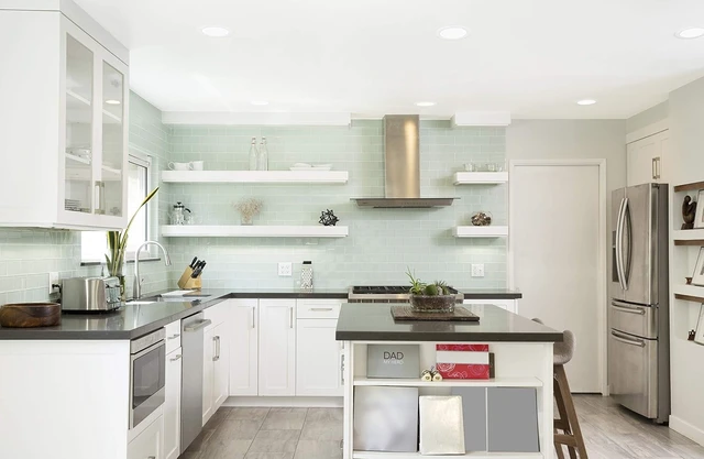 Alt view image 2 of 3 - Juno 4" Round Wafer LED Recessed Light, 5-in-1 CCT, Regressed Trim, White