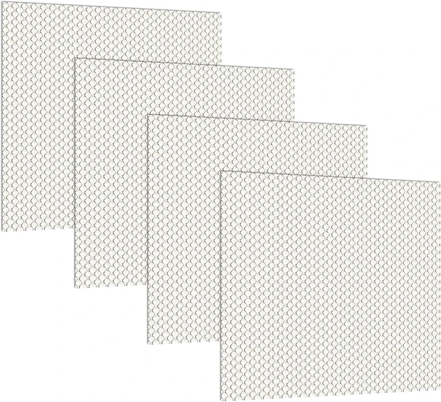 Main image of Frienda 4 Pcs Acrylic Fluorescent Light Cover for Ceiling, 24x24x0.1