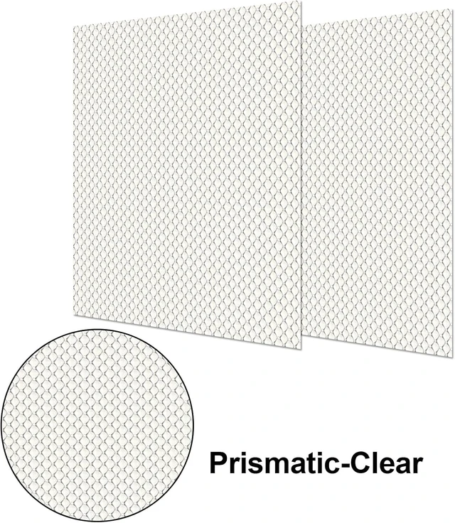 Alt view image 6 of 7 - Frienda 4 Pcs Acrylic Fluorescent Light Cover for Ceiling, 24x24x0.1