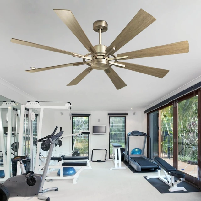Main image of Depuley Ceiling Fan Without Light: 72 Inch Big Indoor Outdoor Fan with Remote Control - Large Farmhouse Wood Ceiling Fan no Light 8 Blade Reversible Quiet DC Motor Memory Function Timer