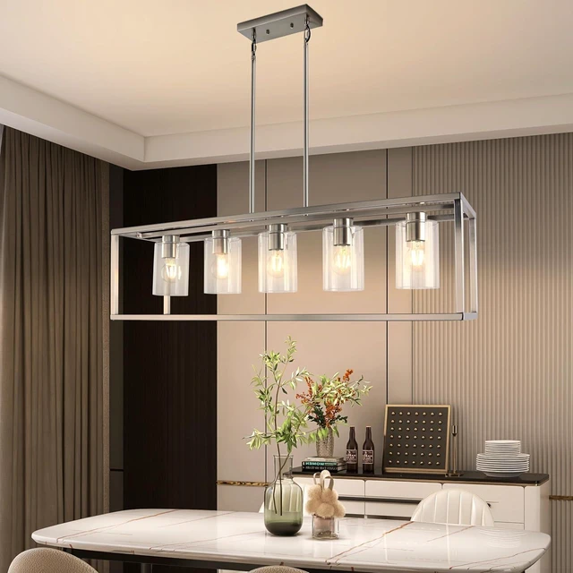 Main image of Kalium 5 Light Chandeliers for Dining Room, Island Room Light Fixture