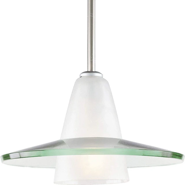 Main image of Progress Lighting Modern Mini-Pendant Light, Brushed Nickel