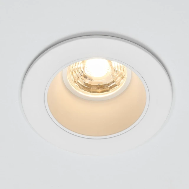 Alt view image 6 of 7 - Maxxima 2" Recessed Anti-Glare LED Downlight, White, 600 Lumens, 5 CCT