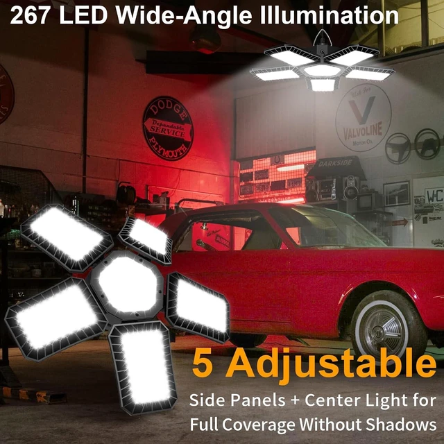 Alt view image 4 of 7 - Solar Light for Shed with Constant On & Motion Activated 267 LED Large Lamp