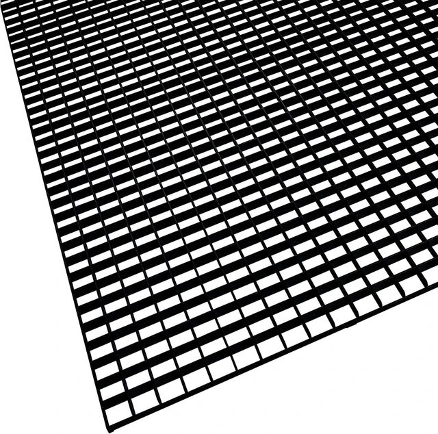 Main image of KASTLITE Black Egg Crate Fluorescent Light Cover, 2' x 4', 2-Pack