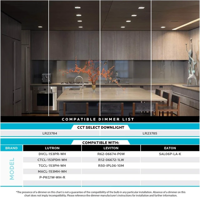 Alt view image 5 of 6 - LUXRITE 4 Inch Square Recessed LED Can Lights, 750 Lumens Wet Rated, 6 Pack