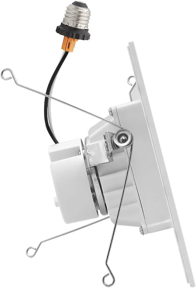 Alt view image 2 of 7 - Maxxima 6 in. Retrofit Recessed Square LED Downlight, 1200 Lumens, 5 CCT