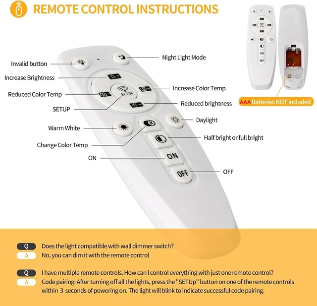 Alt view image 4 of 7 - 6 Lights LED Track Lighting Kit with Remote, 10W Dimmable White