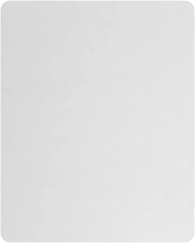 Alt view image 6 of 7 - Moderne Flush Mount Conversion Kit 18"w White Linen Shallow Drum Lampshade