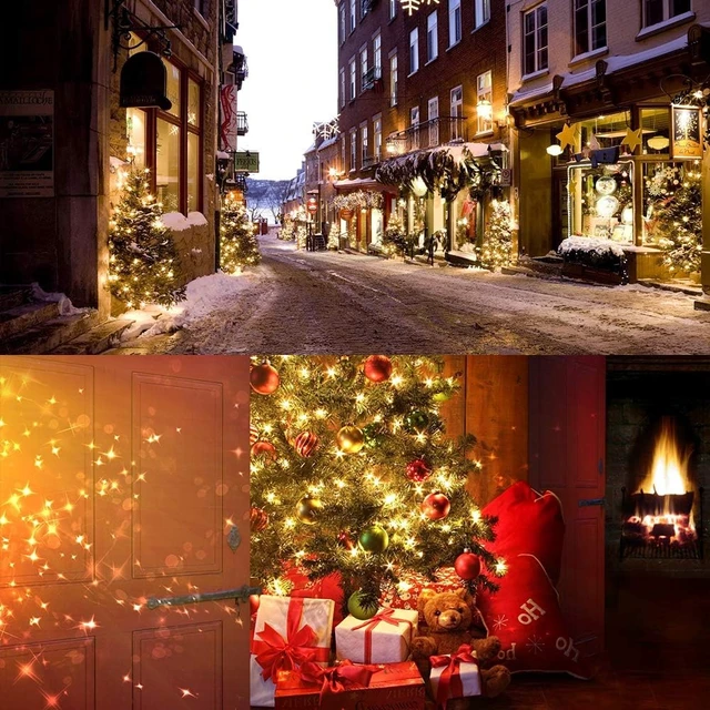 Alt view image 6 of 7 - Brizled 4 Pack LED Christmas Lights, 100 LED 33ft Christmas String Lights, 120V UL Certified Connectable Xmas Tree Light Mini Xmas Light for Home Tree Patio Indoor and Outdoor Decorations, Warm White