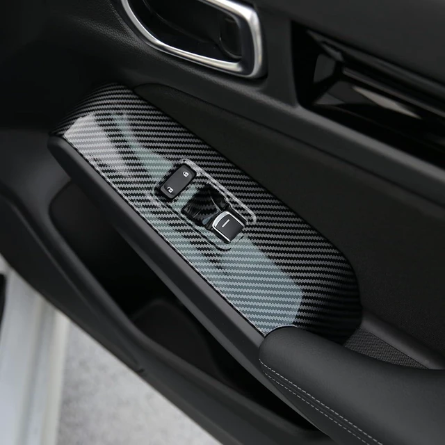 Alt view image 2 of 7 - Window Control Decorative Cover for Honda Civic 2022-2026