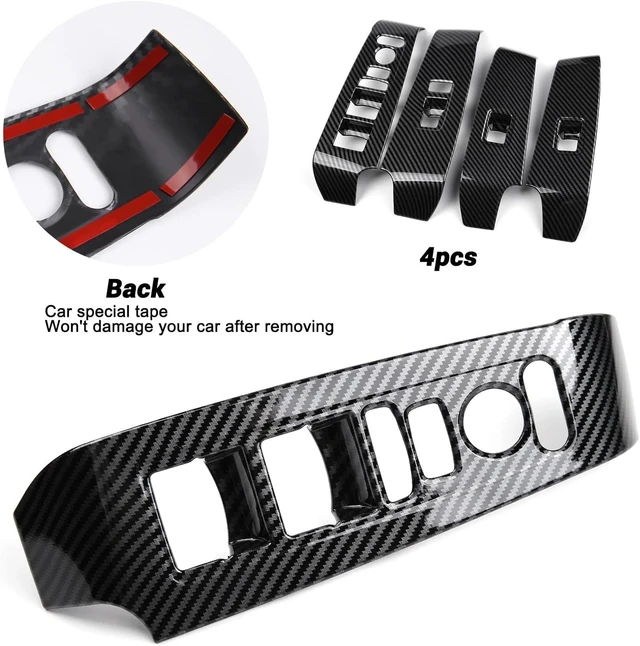 Alt view image 6 of 7 - Window Control Decorative Cover for Honda Civic 2022-2026