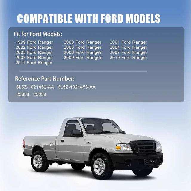 Alt view image 2 of 7 - Window Weatherstrip Trim for 1999-2011 Ford Ranger 2-Door Truck