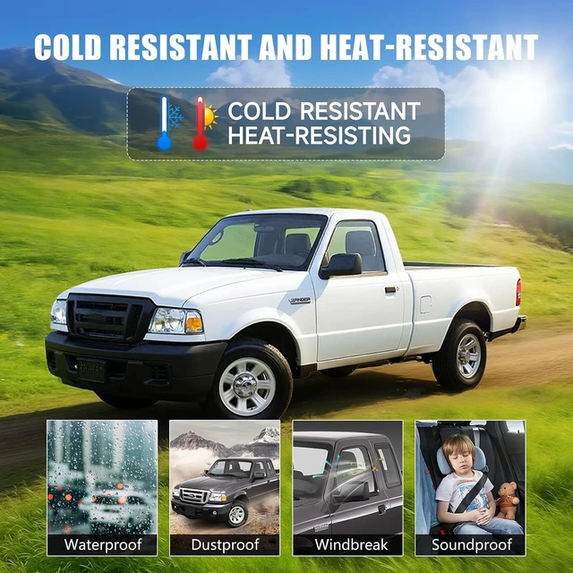 Alt view image 4 of 7 - Window Weatherstrip Trim for 1999-2011 Ford Ranger 2-Door Truck
