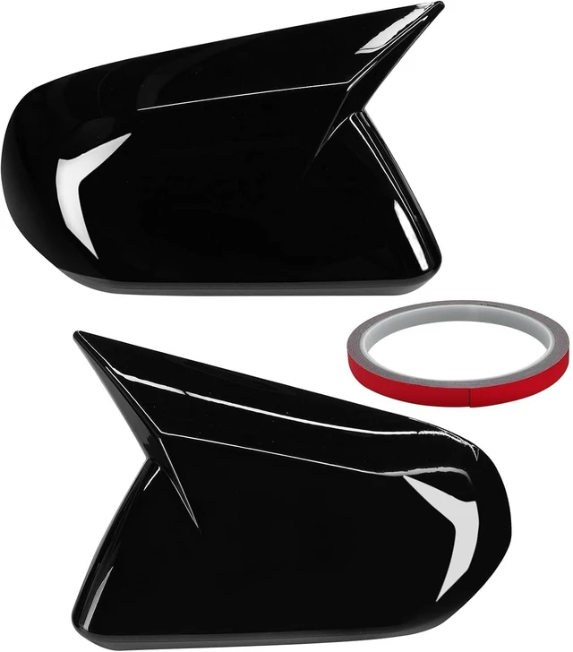 Alt view image 7 of 7 - For 2015-2025 Ford Mustang Ox Horn Side Mirror Cover Overlay