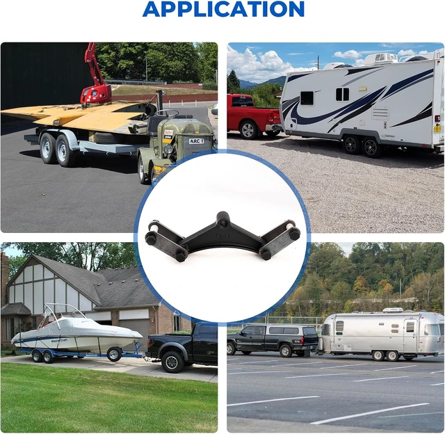 Alt view image 7 of 7 - Heavy-Duty Trailer Shackle Leaf Spring Kit 3.5K-7.2K Axles