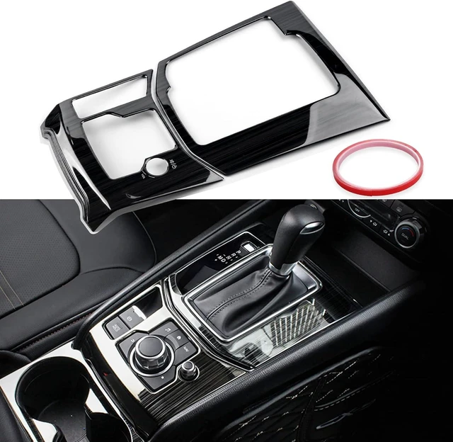 Main image of for Mazda CX-5 2017-2025 Gear Panel -Stainless Steel Black