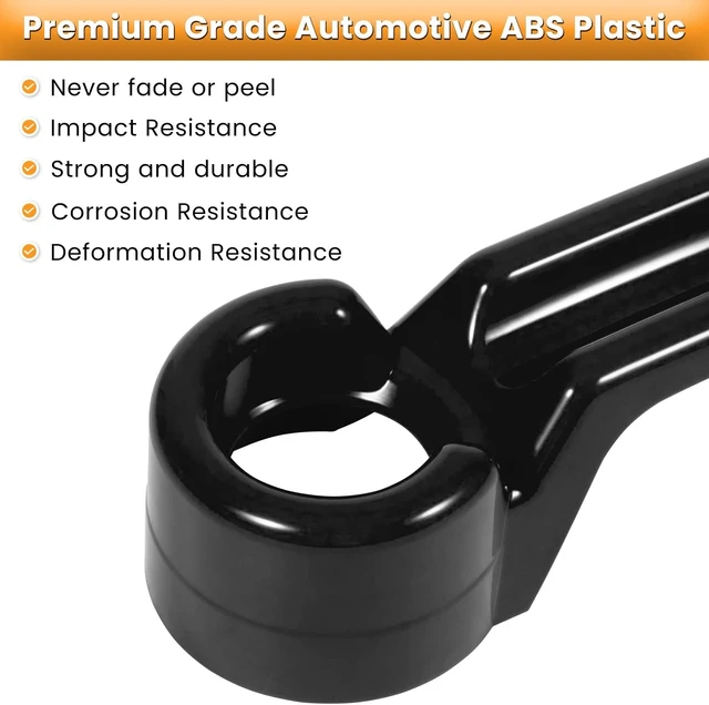 Alt view image 6 of 7 - Door Handle Cover Inserts+Tailgate Handle Cover+Recess Guard for 2007-2018 Jeep Wrangler JK JKU Sports Sahara Freedom Rubicon Unlimited Exterior Accessories (Black 15PCS)