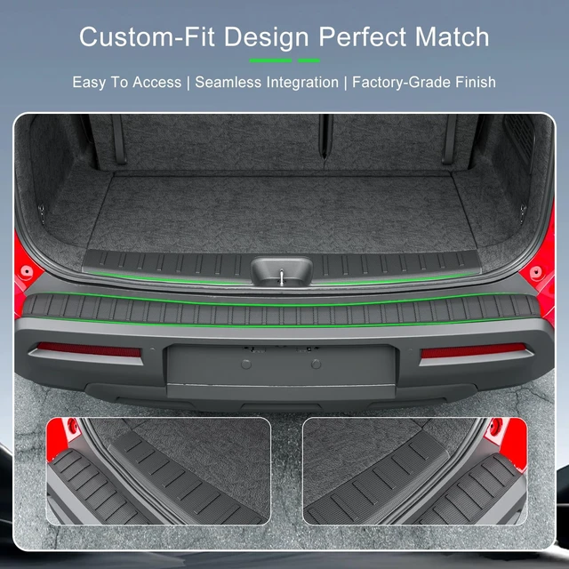 Alt view image 2 of 7 - Rear Bumper Protector Compatible with 2022-2026 Nissan Pathfinder