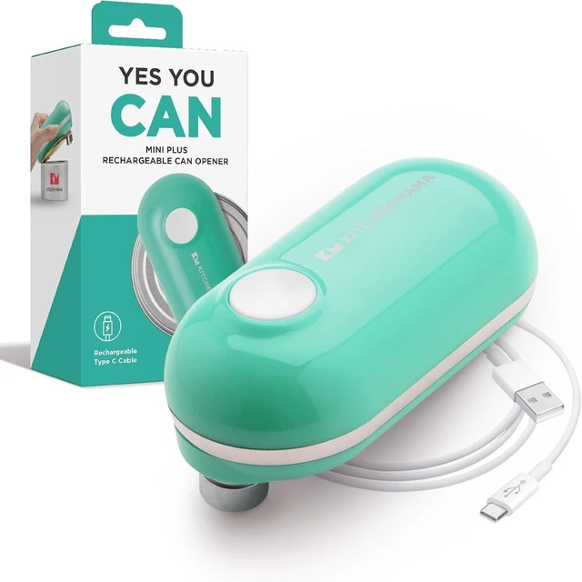 Main image of Mini Plus Electric Can Opener, Teal