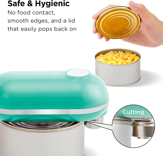 Alt view image 5 of 6 - Mini Plus Electric Can Opener, Teal