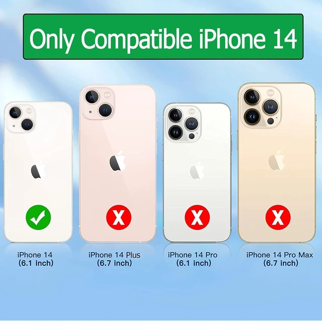 Alt view image 2 of 7 - Battery Case for iPhone 14, Upgraded 10000mAh Rechargeable Portable Charging Case with Wireless Charging Compatible for iPhone 14 (6.1 inch) with Carplay Extended Battery Pack Charger Case (Black)
