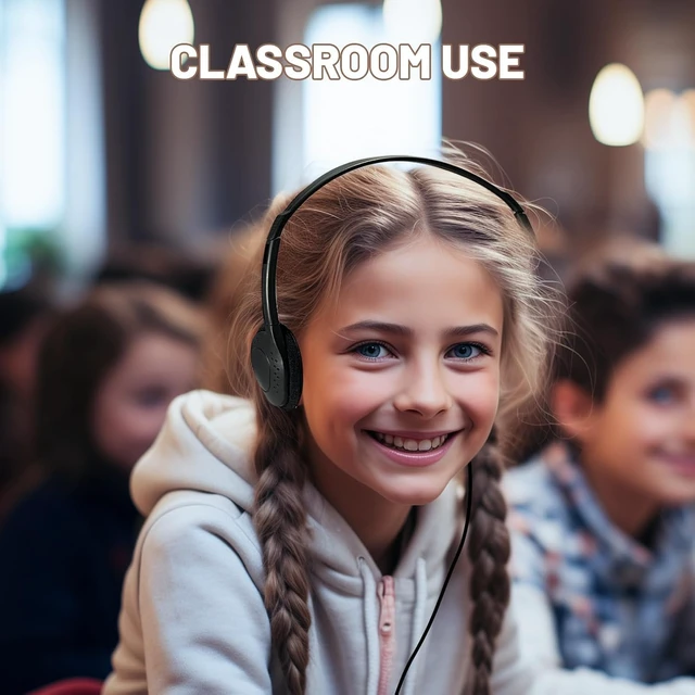 Alt view image 5 of 7 - 25 Pack Headphones for Kids Students School Classroom