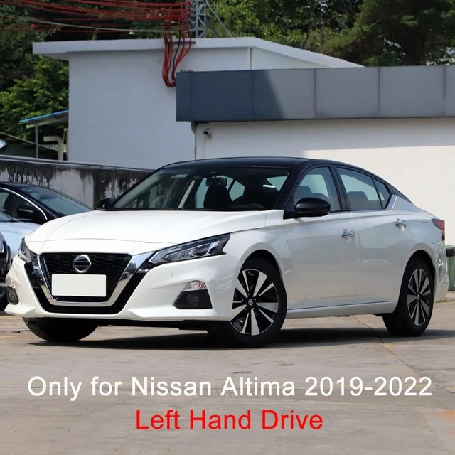 Alt view image 2 of 7 - Compatible with 2019 2020 2021 2022 2023 2024 Nissan Altima Accessories Door Window Switch Panel Cover Door Lock Control Button Trim (Carbon Style)