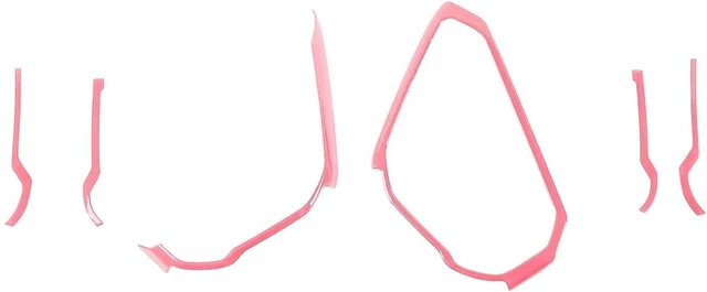 Main image of Center Console Dash Grab Handle Cover Trim Compatible with 2021-2024 Ford Bronco Interior Accessories, Pink (Not for Bronco Sport)