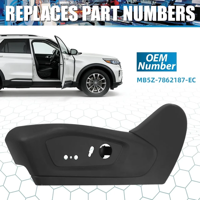 Alt view image 2 of 6 - Driver Side Seat Trim Panel for 2020-2023 Ford Explorer