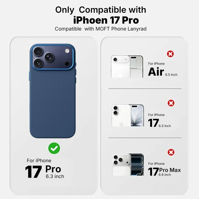 Alt view image 3 of 7 - Heritage Series Premium Leather Case, MagSafe Compatible with Capacitive Camera Control Button, Full Metal Buttons & Camera Frame Blue