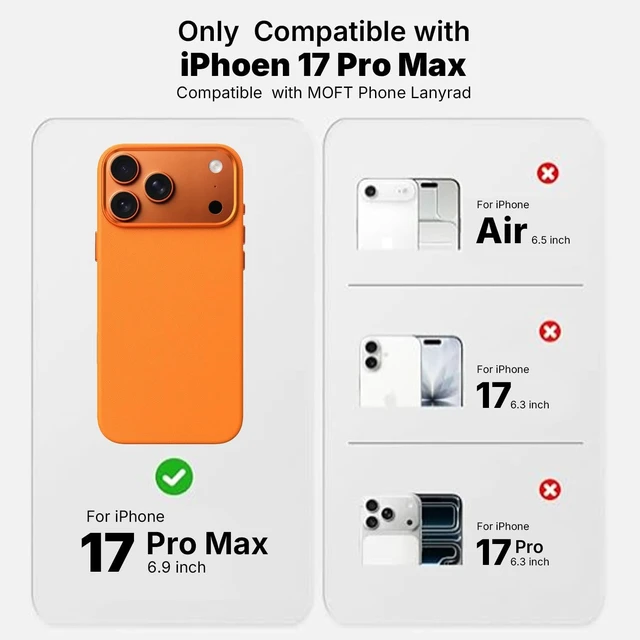 Alt view image 3 of 7 - Heritage Series Premium Leather Case, MagSafe Compatible with Capacitive Camera Control Button, Full Metal Buttons & Camera Frame Orange