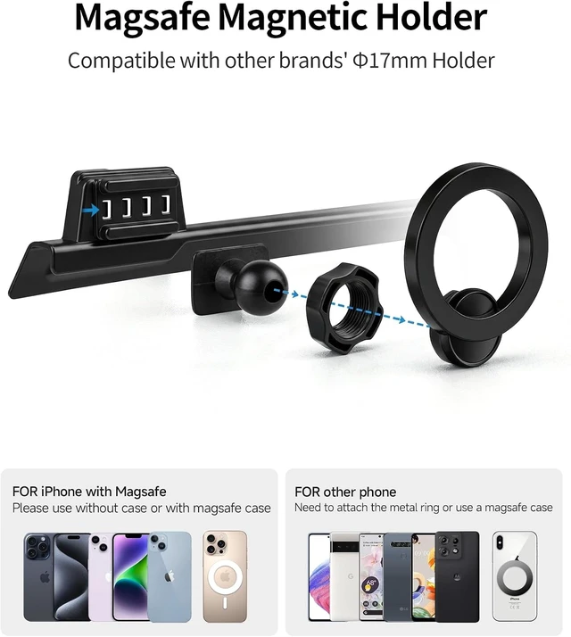 Alt view image 6 of 7 - Car Phone Holder for Lexus NX NX250/ NX350/ NX350h 2022-2026, 9.8" Screen