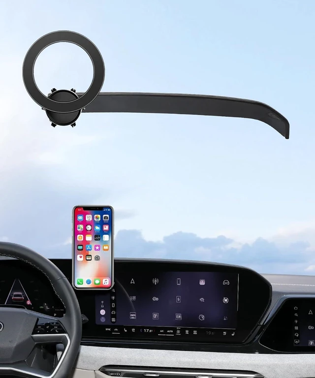 Main image of Car Phone Holder for Audi A5/A6/Q5/Q6/S5/SQ5 2026 14.5" Screen Accessories