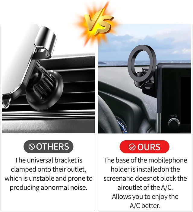 Alt view image 4 of 7 - Car Phone Holder for Audi A5/A6/Q5/Q6/S5/SQ5 2026 14.5" Screen Accessories