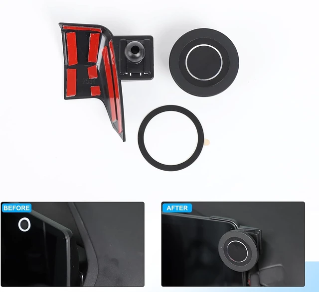 Alt view image 6 of 7 - Car Phone Holder Compatible with Chevrolet Corvette C8 2020-2025 Stingray Center Console Dashboard Phone Mount Magnetic Phone Mount Dash Clip Accessories