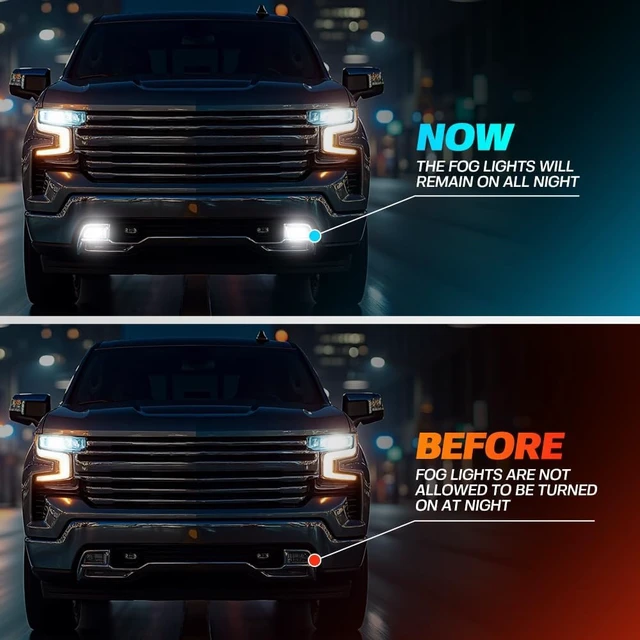 Alt view image 5 of 7 - Auto Fog & All Lights Mod Harness For 2022-2026 Sierra Chevy Silverado 1500