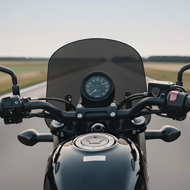 Alt view image 5 of 7 - Motorcycle Windshield Deflector for Rebel 500 300