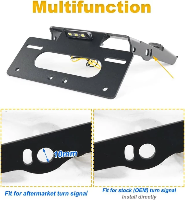 Alt view image 3 of 7 - Fender Eliminator Fit for Husqvarna VitPilen/SvartPilen 401 20-23